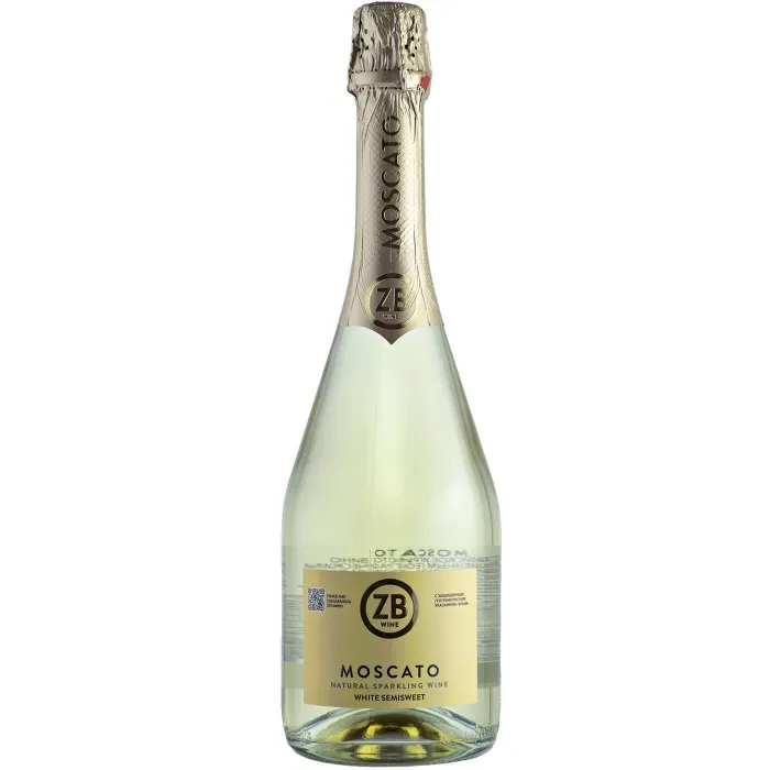Вино игристое ZB Moscato White Semisweet