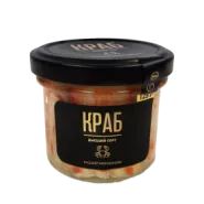 Мясо краба в собственном соку Русский Икорный Дом 125 гр