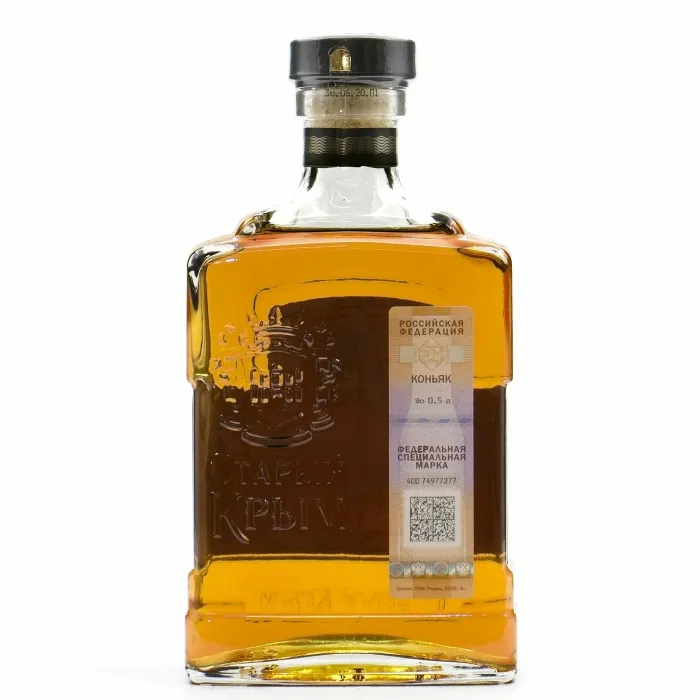 Коньяк Старый Крым ЧЕРНЫЙ ДУБ 4-летний 0.5л, 