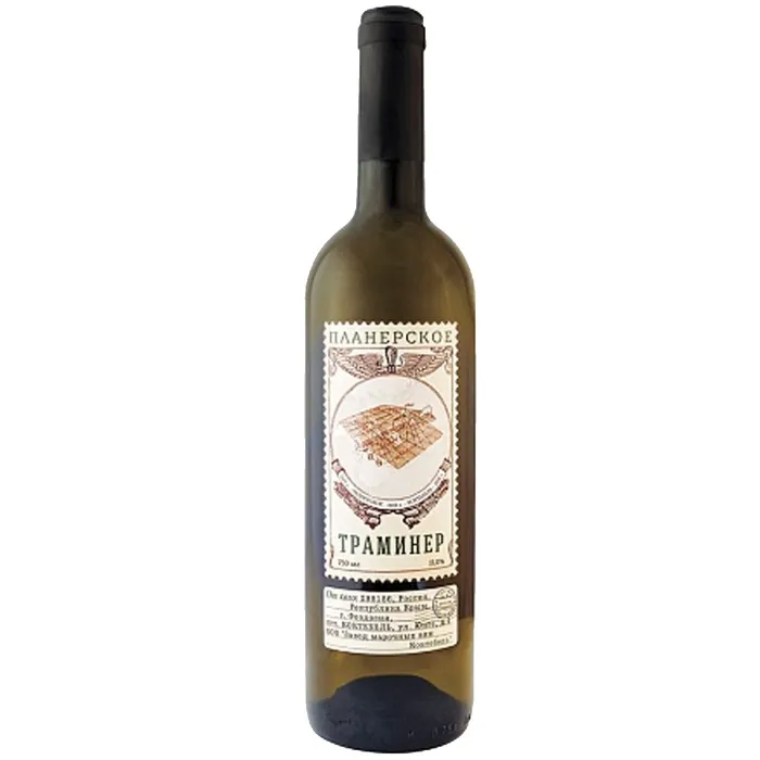 Вино Вино ЗГУ Крым Коктебель ПЛАНЕРСКОЕ ТРАМИНЕР, 