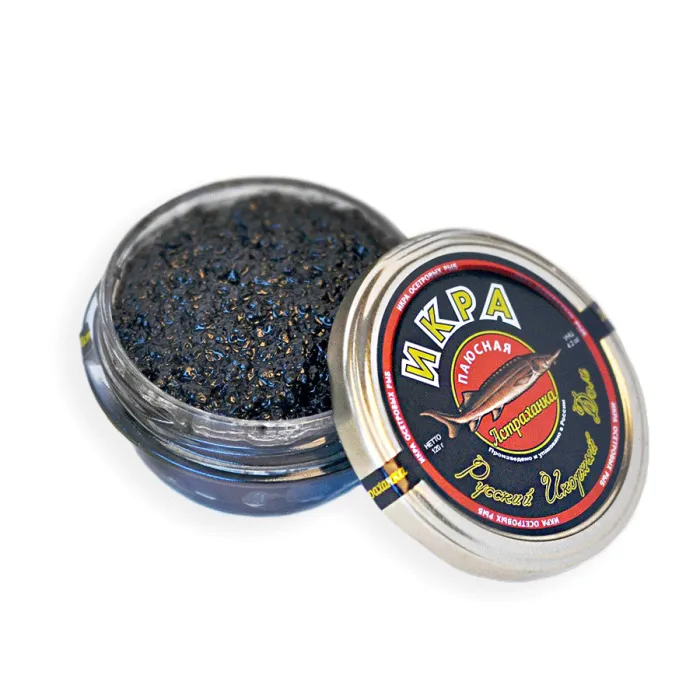 Икра осетровая паюсная Русский икорный дом АСТРАХАНКА 20 гр