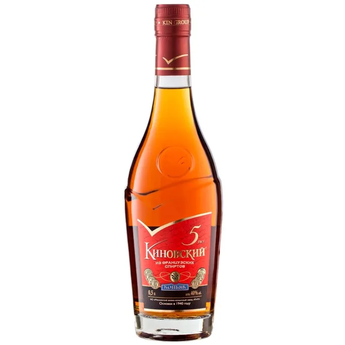 Коньяк Киновский 5-летний 0.5л, 