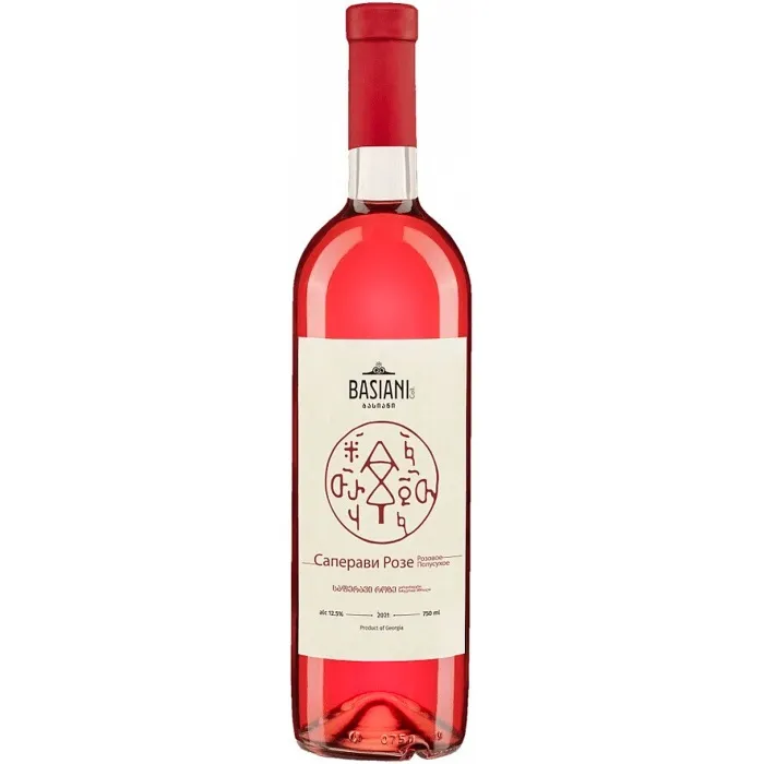 Вино Вино ординарное сортовое Basiani САПЕРАВИ РОЗЕ, 
