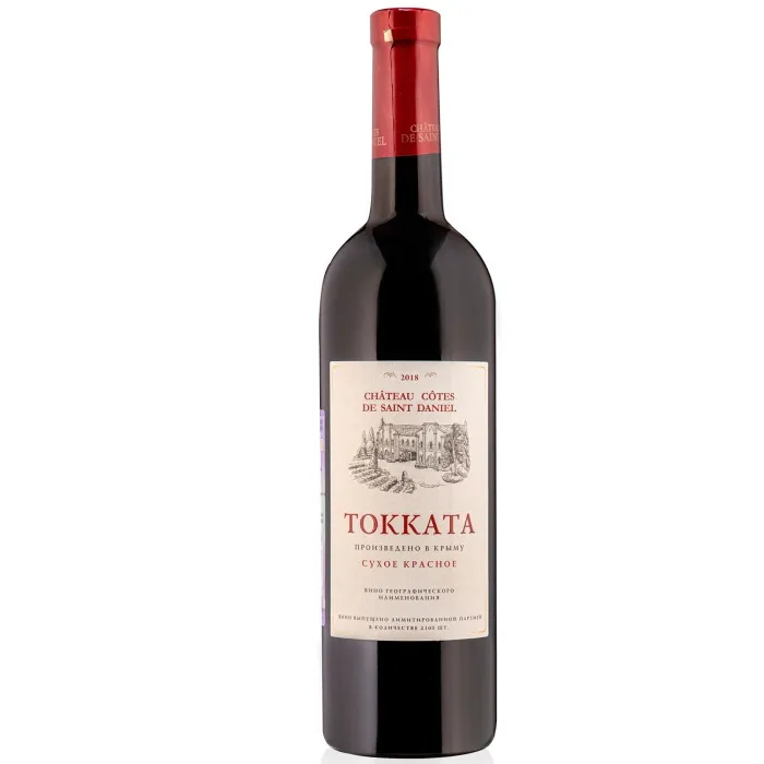 Вино Вино ЗГУ Крым Chateau Cotes de Saint Daniel ТОККАТА, , цена и отзывы Вино Вино ЗГУ Крым Chateau Cotes de Saint Daniel ТОККАТА,