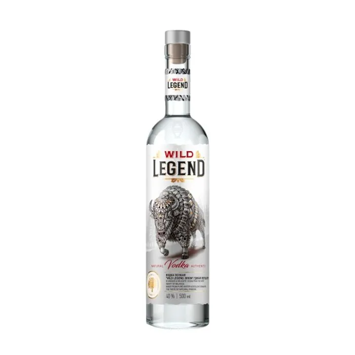 Водка WILD LEGEND «Зубр» 0.5л, 