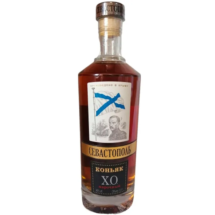 Коньяк марочный старый АДМИРАЛЫ Х.О. 0.5л, 