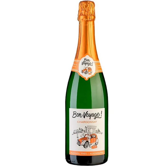 Вино игристое безалкогольное Bon Voyage CHARDONNAY