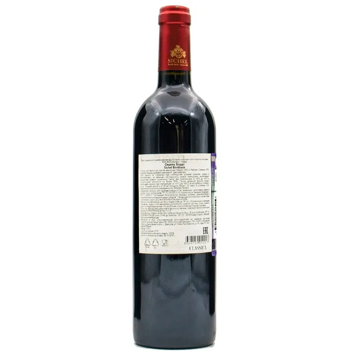 Вино Вино ЗНМП Бордо Сишель, 