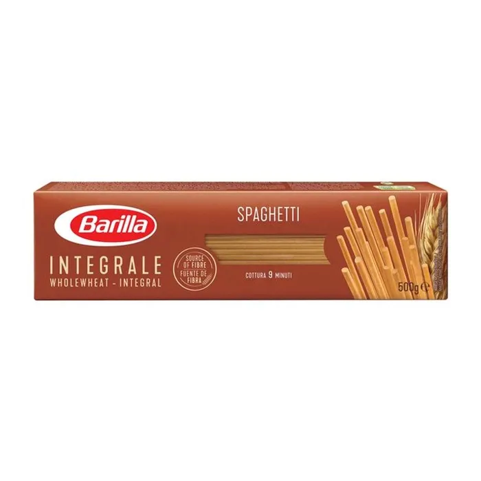 Спагетти цельнозерновые Barilla Spaghetti ИНТЕГРАЛЕ 500гр