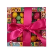 Подарочный набор Зеленая улица ПОП АРТ Розовый Миндаль в глазури 240 гр