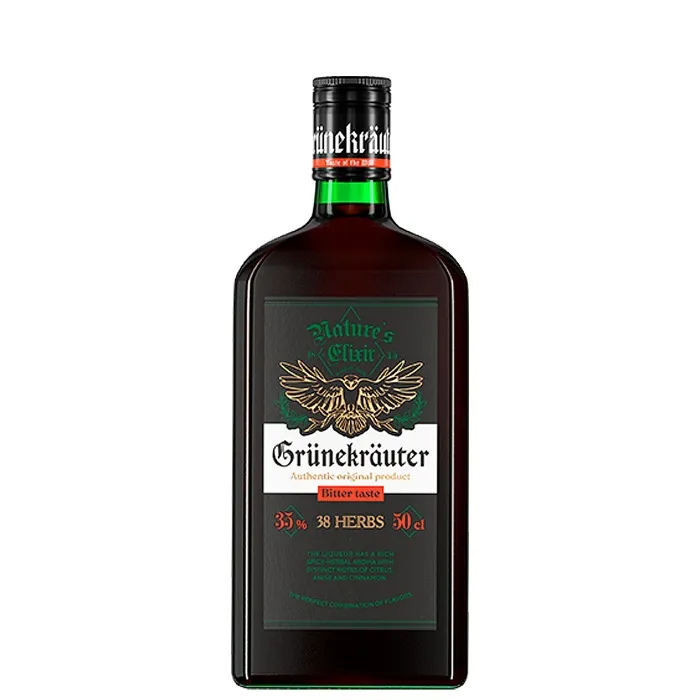 Ликер десертный ГРЮНЭКРАЙТЕР 39% 0.5л, 