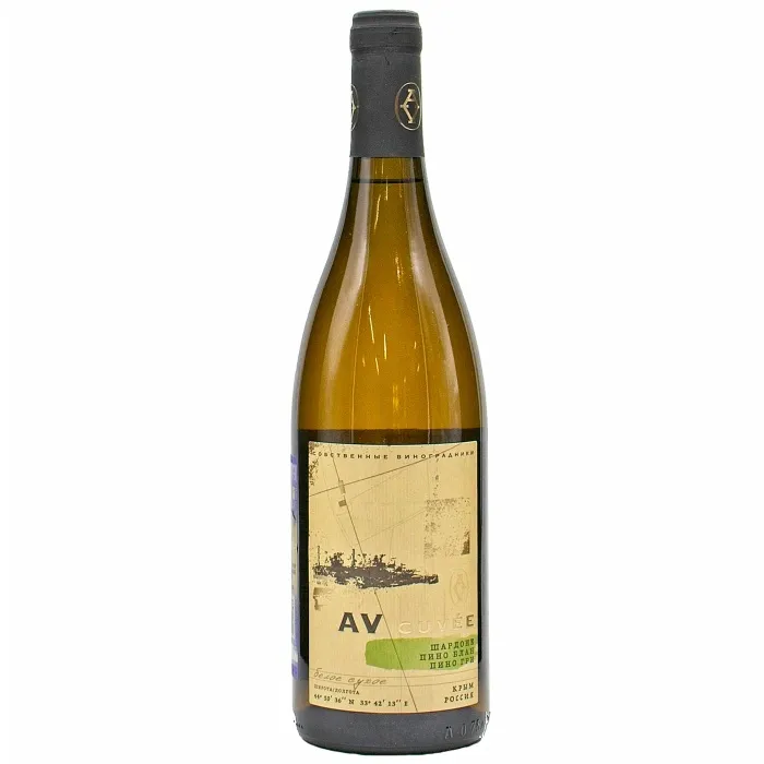 Вино Вино ЗГУ Крым Alma Valley АВ КЮВЕ ПИНО БЛАН ШАРДОНЕ ТРАМИННЕР, 