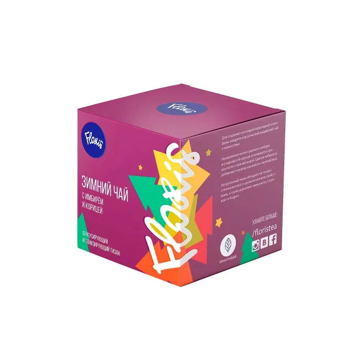 Чай Floris ЗИМНИЙ ЧАЙ С ИМБИРЕМ И КОРИЦЕЙ 50 гр