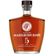 Коньяк Коктебель МАКЕДОНСКИЙ 5-летний 0.5л Коньяк Коктебель МАКЕДОНСКИЙ 5-летний 0.5л