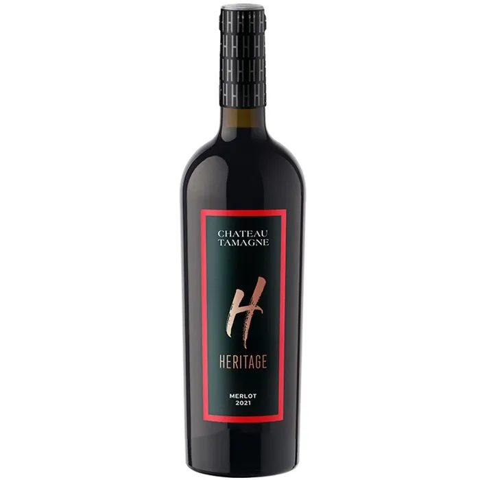 Вино Вино ЗГУ Кубань Шато Тамань МЕРЛО ЭРИТАЖ, 