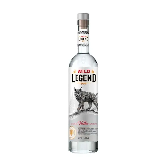 Водка WILD LEGEND «Рысь» 0.5л, 