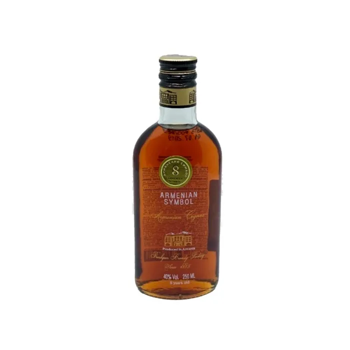 Коньяк марочный КВВК АРМЯНСКИЙ СИМВОЛ 8-летний 0.25 л, 