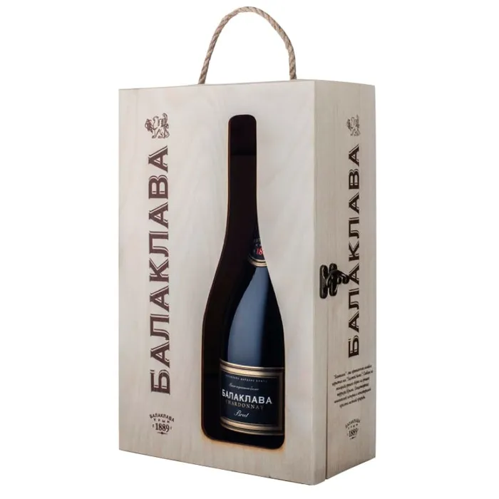 Вино игристое «Балаклава» RESERVE в подарочной упаковке