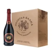 Вино игристое красное полусладкое «Золотая Балка» (6 шт.)