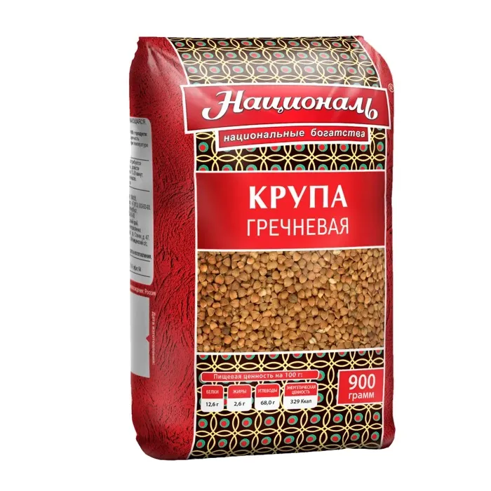 Крупа гречневая Националь ЯДРИЦА 900гр