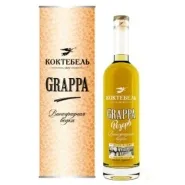 Водка виноградная Коктебель GRAPPA РЕЗЕРВ 0.5л в подарочной упаковке