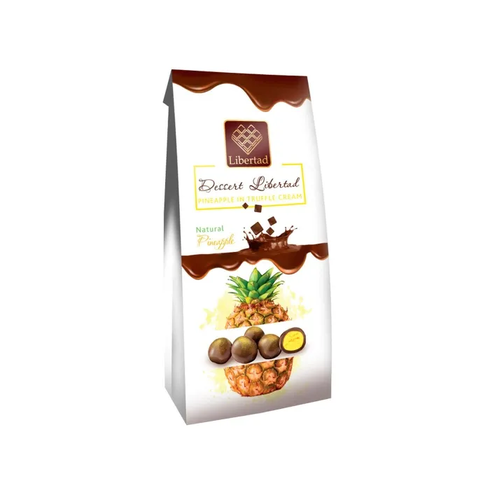 Ананас в трюфельном креме в ананасовой обсыпке Dessert Libertad 90 гр