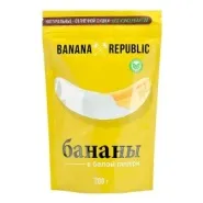 Банан сушеный в белой глазури Banana Republic 200 гр
