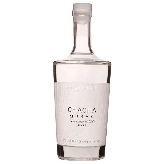 Водка виноградная Прошянский КЗ МУРАЗ СЕРЕБРЯНАЯ 0.5л  , цена в Krymwine.ru  Водка виноградная Прошянский КЗ МУРАЗ СЕРЕБРЯНАЯ 0.5л ,