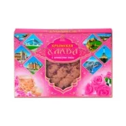 Крымская халва арахисовая с ароматом розы 300гр