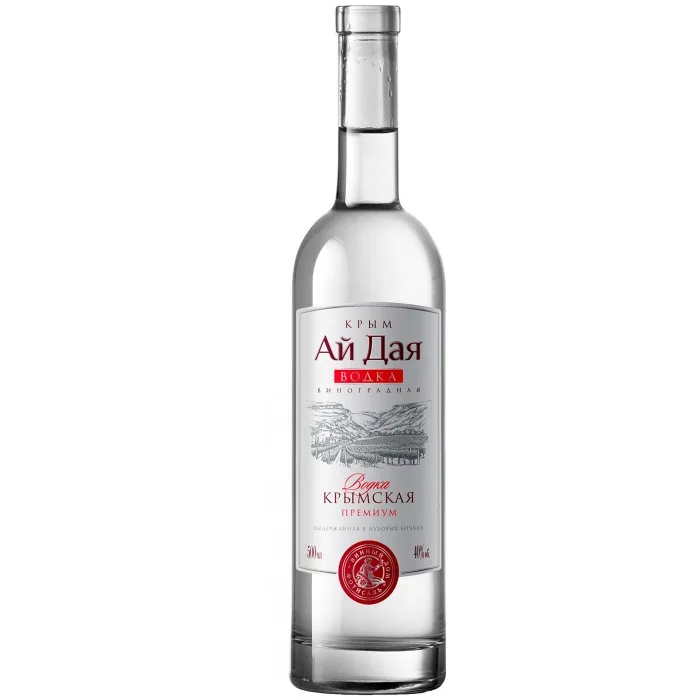 Водка виноградная Ай Дая ПРЕМИУМ 0.5л, 