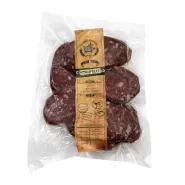 Колбаса сырокопченая из свинины и говядины Ретивый кабанчик