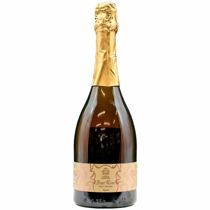 Вино игристое Усадьба Перовских РОЗЕ БРЮТ НАТЮР