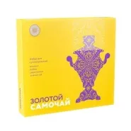 Набор для купажирования Floris ЗОЛОТОЙ САМОЧАЙ:РОМАШКА, ИМБИРЬ, ЦЕДРА ЛИМОНА, ЗЕЛЕНЫЙ ЧАЙ 130 гр