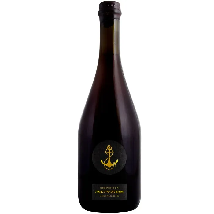 Пивной напиток светлый Якорь ПИНО ГРИ ОРГАНИК 6,5% 0,75л