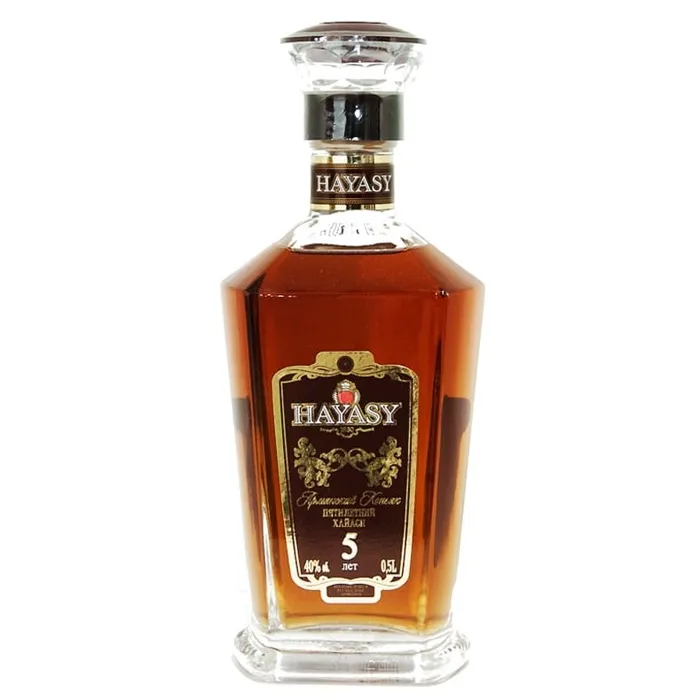 Коньяк Хайаси 5-летний 0.5л, 