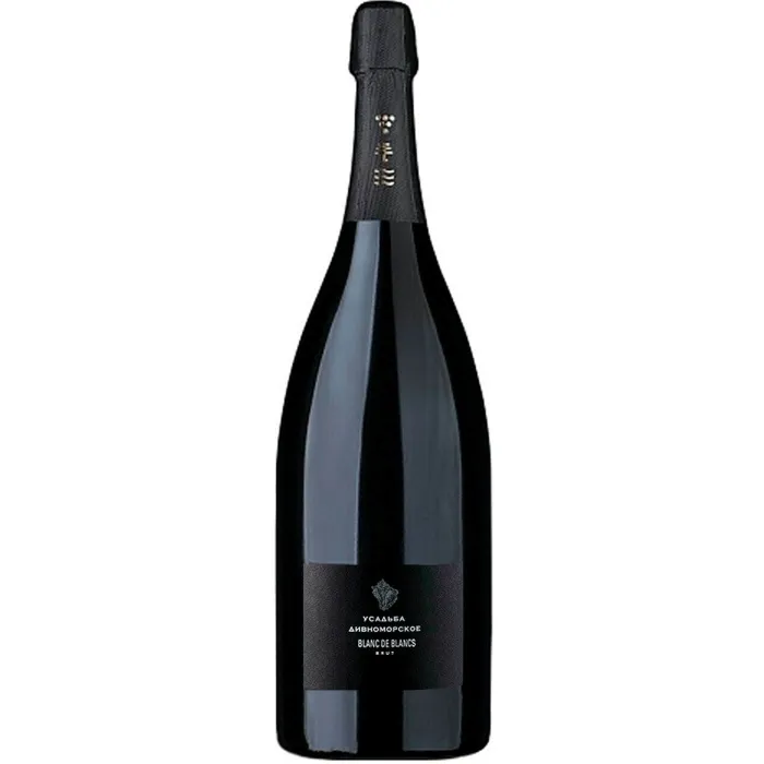 Вино игристое выдержанное ЗНМП Дивноморское БЛАН ДЕ БЛАН, 1.5 л