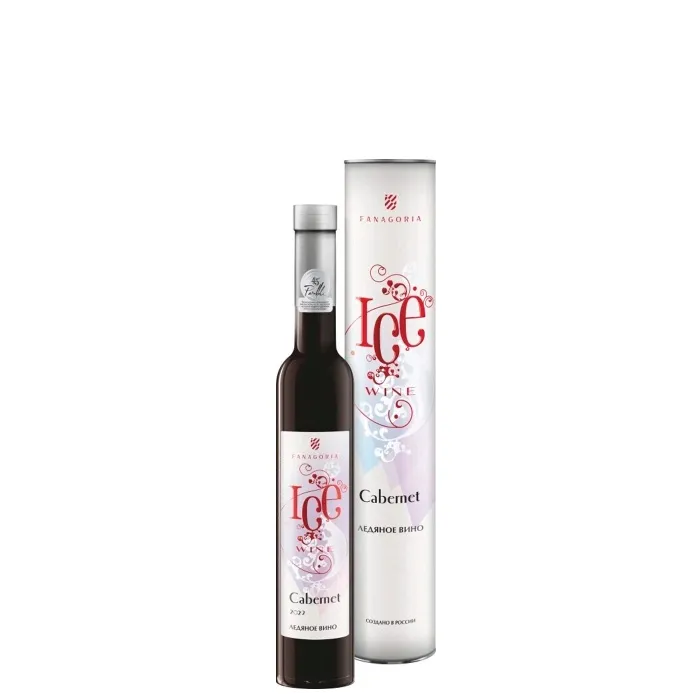 Вино ЗГУ Кубань Фанагория ICE WINE КАБЕРНЕ 0,375 л в подарочной тубе
