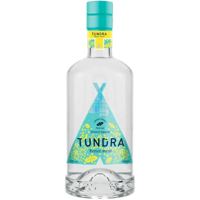 Ликер десертный Тундра БИТТЕР МИНТ 0.7л, 