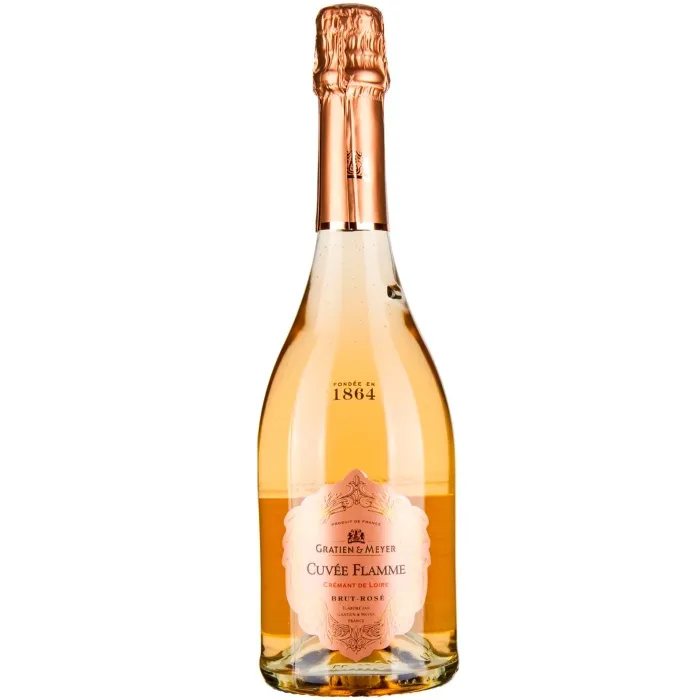 Вино игристое Gratien & Meyer CUVÉE FLAMME CRÉMANT DE LOIRE BRUT ROSÉ