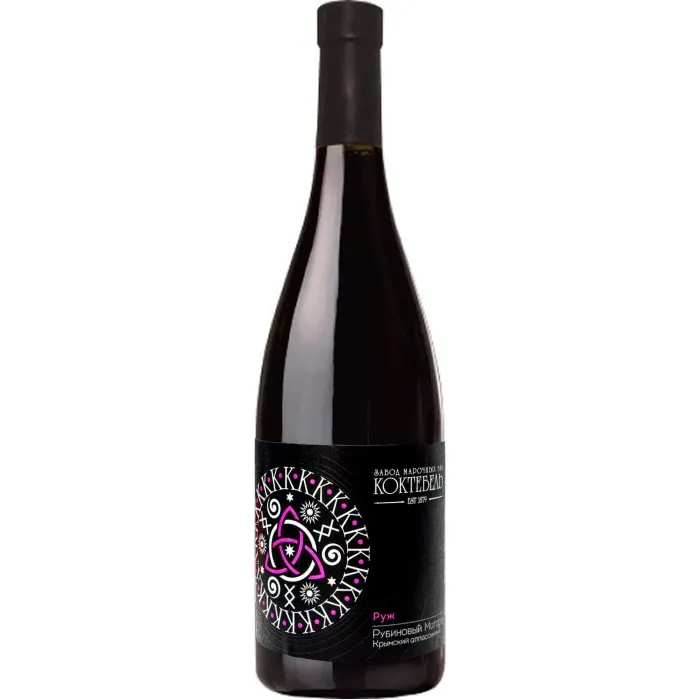 Вино Вино ЗГУ Крым Коктебель РУБИНОВЫЙ МАГАРАЧА, 