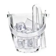 Ёмкость для льда + щипцы, стекло