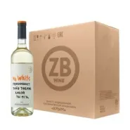 Вино ZB Wine WHITE «Принимает тебя...» 2022 (6 шт.) Вино ZB Wine WHITE «Принимает тебя...» 2022 (6 шт.)