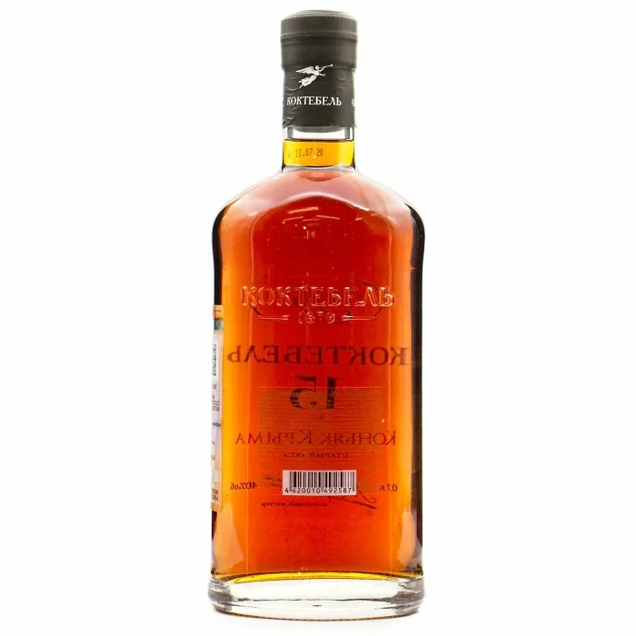 Коньяк Коктебель 15-летний 0.7л  , цена в Krymwine.ru Коньяк Коктебель 15-летний 0.7л ,
