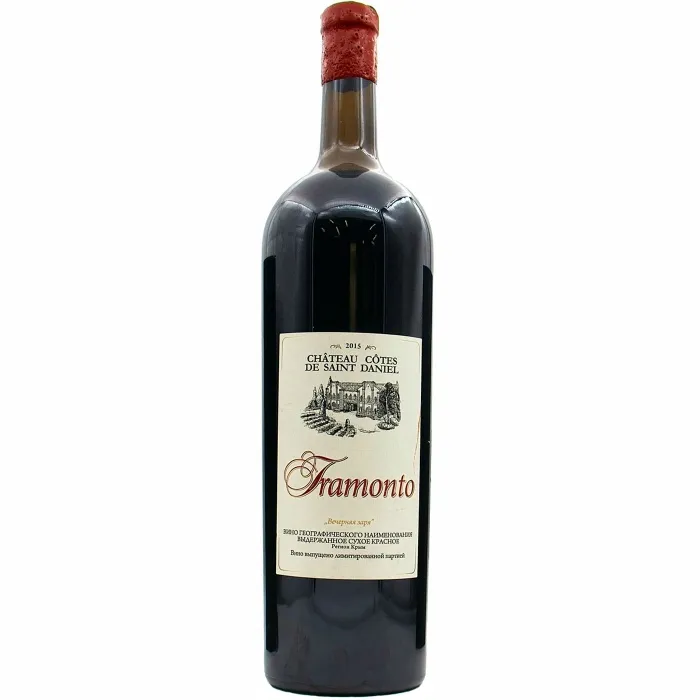 Вино Вино ЗГУ Крым Chateau Cotes de Saint Daniel TRAMONTO 3л, 