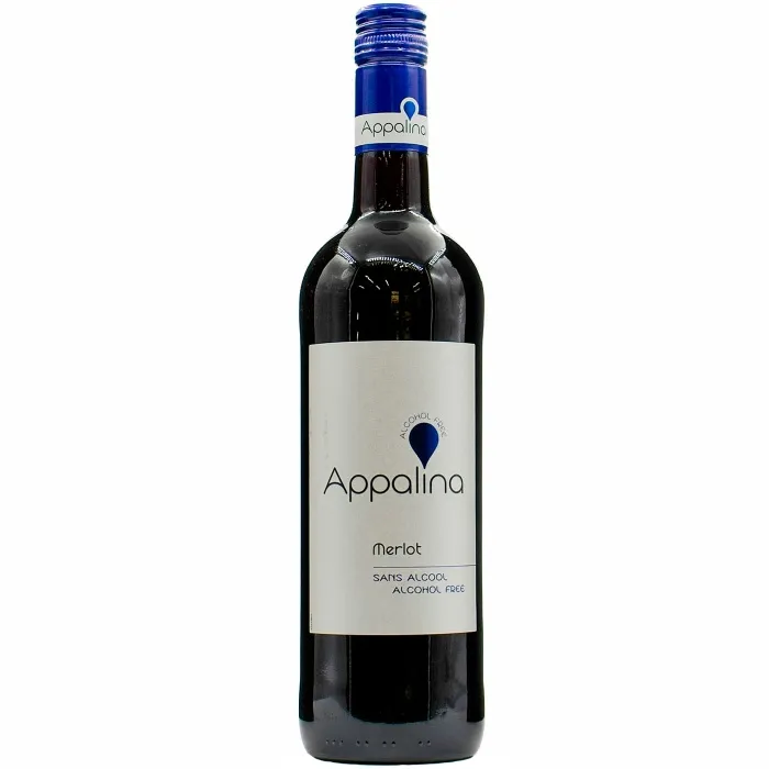 Вино Вино безалкогольное Аппалина МЕРЛО, 