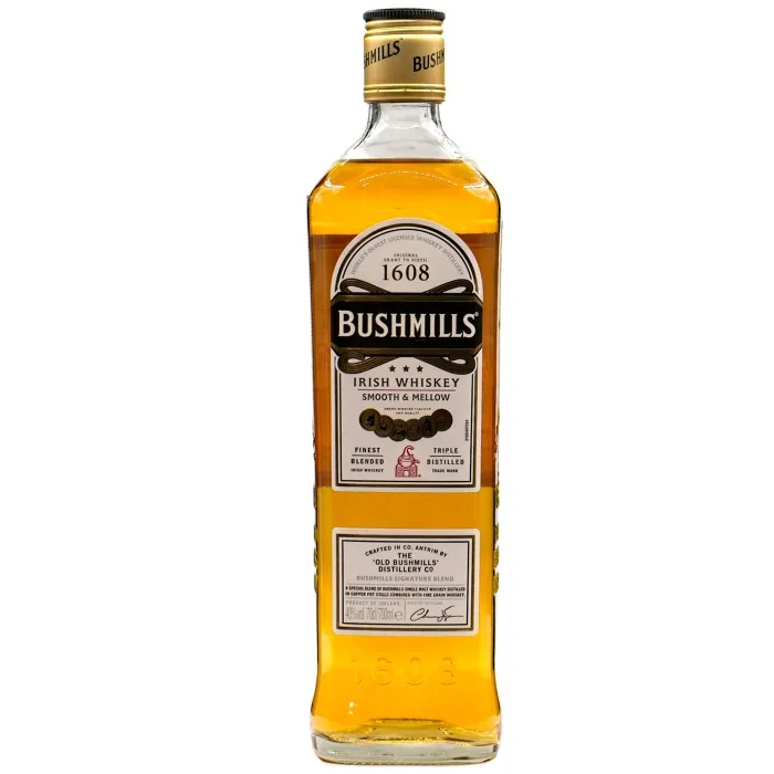 Виски ирландский Bushmills SMOOTH & MELLOW 0.7л , цена в Krymwine.ru Виски ирландский Bushmills SMOOTH & MELLOW 0.7л,