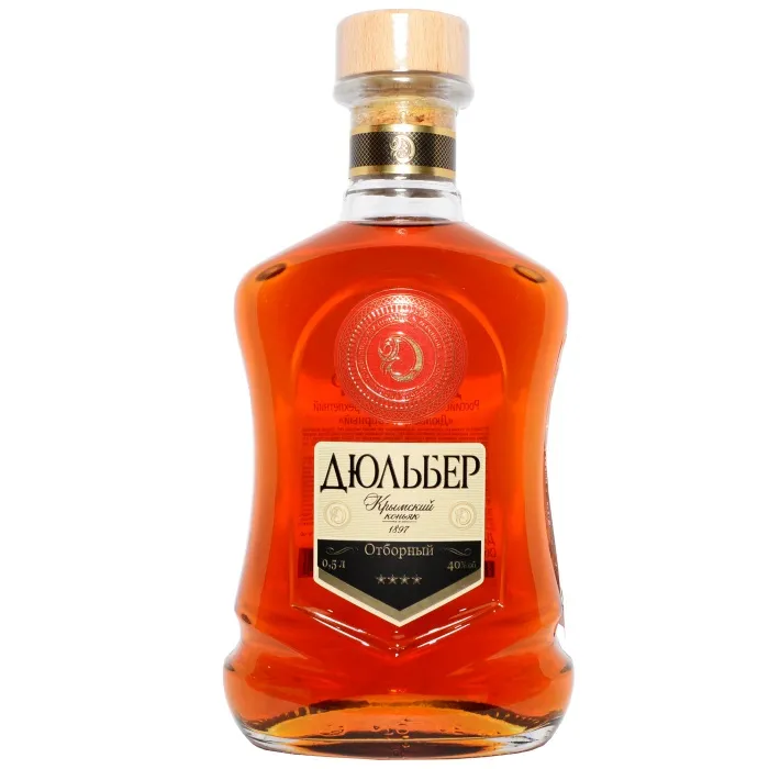 Коньяк Дюльбер ОТБОРНЫЙ 4-летний 0.5л, 