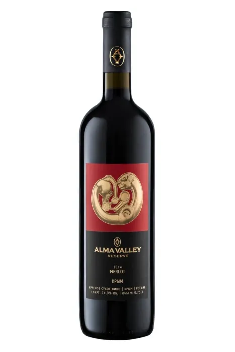 Вино Вино выдержанное ЗГУ Крым Alma Valley МЕРЛО РЕЗЕРВ, 