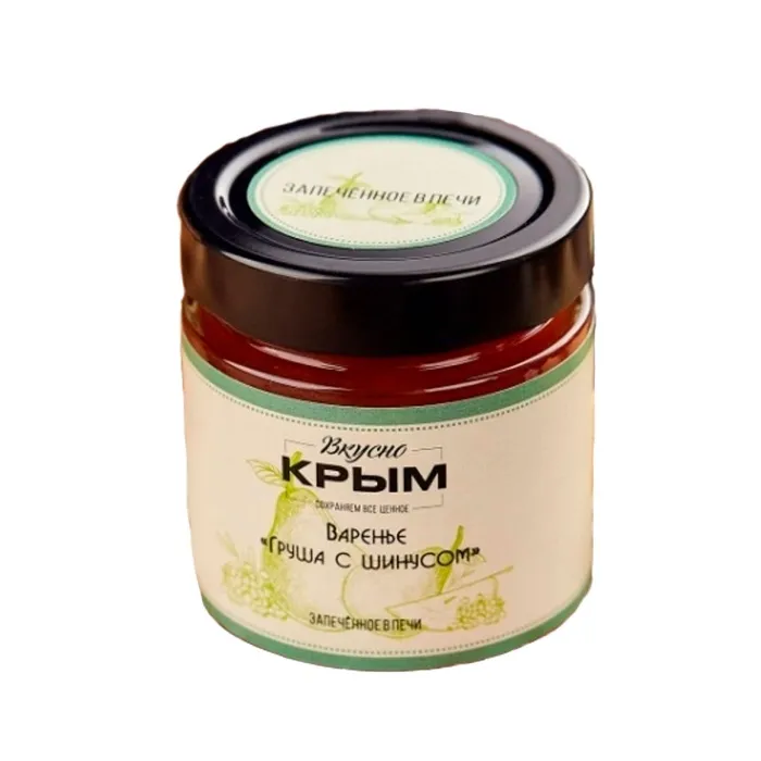 Варенье Вкусно Крым ГРУША С ШИНУСОМ 225г