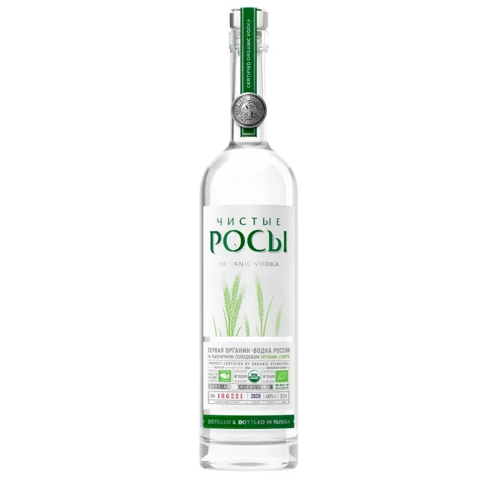 Водка ЧИСТЫЕ РОСЫ 0.5л, 